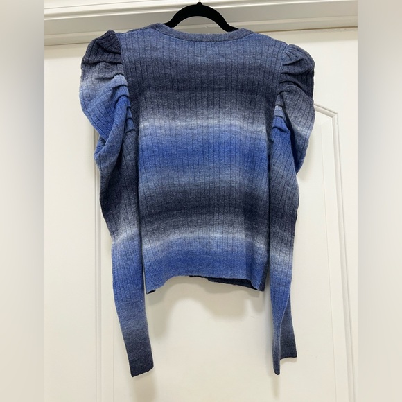 NWT Lea & Viola Puff Shoulder Cardigan - Picture 3 of 9